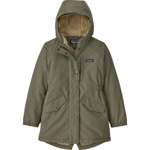 Patagonia Kids Jacket in Olive Green